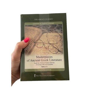 Masterpieces of Ancient Greek Literature Parts 1-3 Course Guidebook & DVDs
